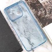 Чохол TPU Starfall Clear для Xiaomi Redmi 10C Блакитний