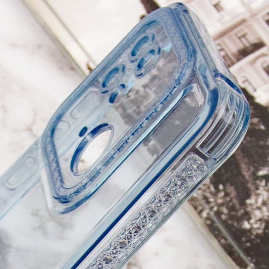 Чохол TPU Starfall Clear для Xiaomi Redmi 10C Блакитний - зображення 5 