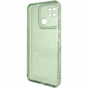 Чехол TPU Starfall Clear для Xiaomi Redmi 10C Зеленый