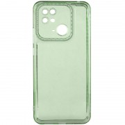 Чехол TPU Starfall Clear для Xiaomi Redmi 10C Зеленый