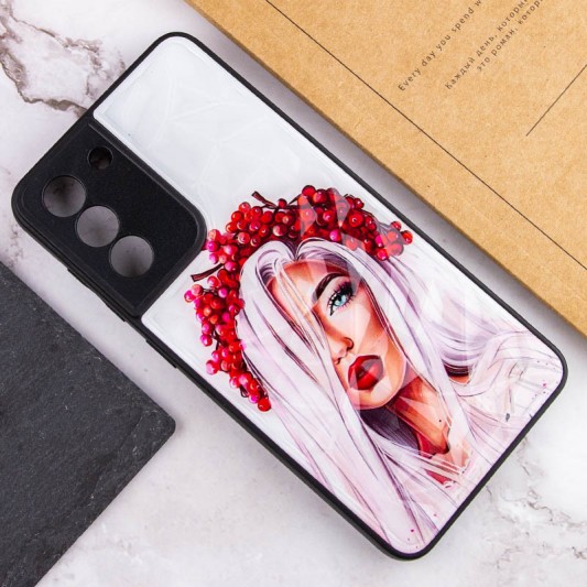 TPU+PC чехол Prisma Ladies для Samsung Galaxy S23 Ukrainian Girl - изображение 3