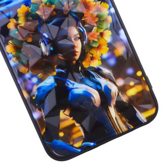 TPU+PC чехол Prisma Ladies для Samsung Galaxy S23 Cyberpunk - изображение 1