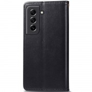 Кожаный чехол-книжка GETMAN Gallant (PU) для Samsung Galaxy S23 FE Черный