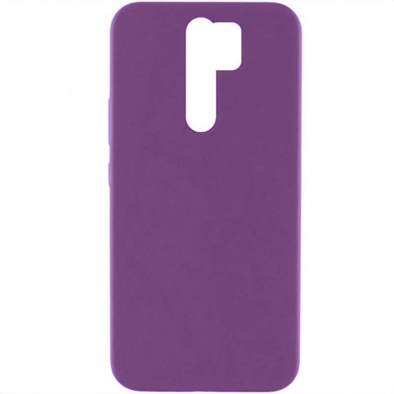 Чехол Silicone Cover Lakshmi (AAA) для Xiaomi Redmi Note 8 Pro Сливовый / Purple