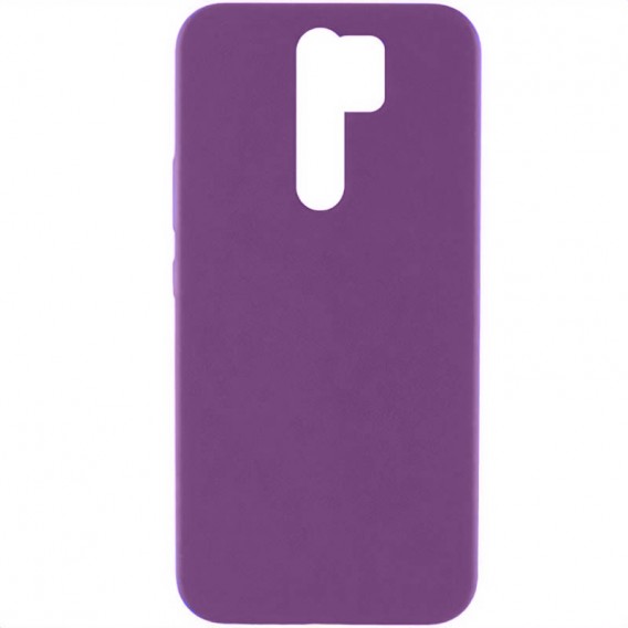 Чохол Silicone Cover Lakshmi (AAA) для Xiaomi Redmi Note 8 Pro Сливовий / Purple