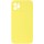 Чехол Silicone Case Square Full Camera Protective (AA) NOLOGO для Apple iPhone 11 Pro Max (6.5 дюйма) Желтый / Yellow