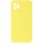 Silicone Case Square Full Camera Protective (AA) NOLOGO для Apple iPhone 11 Pro Max (6.5") Жовтий / Yellow