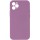 Silicone Case Square Full Camera Protective (AA) NOLOGO для Apple iPhone 11 Pro Max (6.5") Ліловий / Lilac Pride