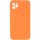 Silicone Case Square Full Camera Protective (AA) NOLOGO для Apple iPhone 11 Pro Max (6.5") Помаранчевий / Papaya