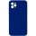 Чехол для iPhone 11 Pro Max Silicone Case Square Full Camera Protective (Deep navy)
