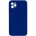 Silicone Case Square Full Camera Protective (AA) NOLOGO для Apple iPhone 11 Pro Max (6.5") Синій / Deep navy
