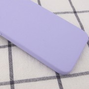 Silicone Case Square Full Camera Protective (AA) NOLOGO для Apple iPhone 11 Pro Max (6.5") Бузковий / Dasheen