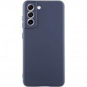 Чохол Silicone Cover Lakshmi Full Camera (AA) для Samsung Galaxy S22 Синій / Midnight Blue