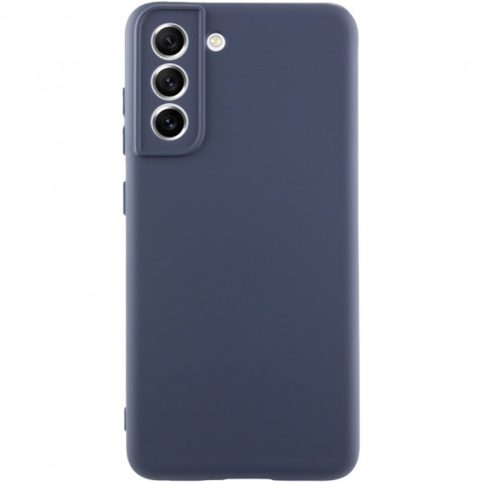 Чохол Silicone Cover Lakshmi Full Camera (AA) для Samsung Galaxy S22 Синій / Midnight Blue