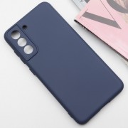 Чохол Silicone Cover Lakshmi Full Camera (AA) для Samsung Galaxy S22 Синій / Midnight Blue