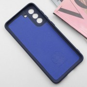 Чохол Silicone Cover Lakshmi Full Camera (AA) для Samsung Galaxy S22 Синій / Midnight Blue
