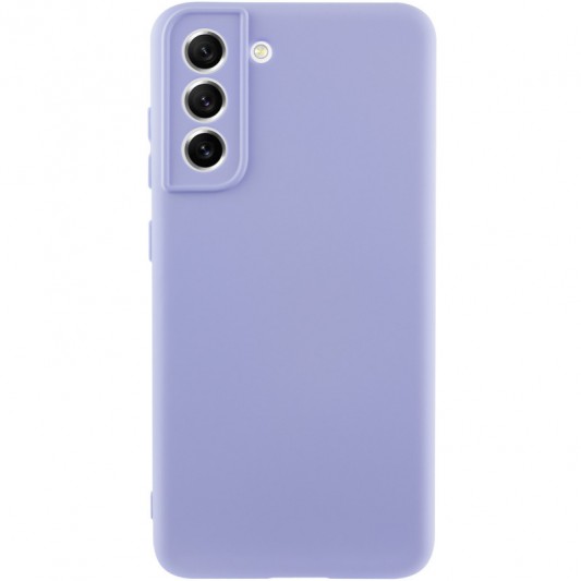 Чохол Silicone Cover Lakshmi Full Camera (AA) для Samsung Galaxy S22 Бузковий / Dasheen