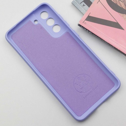 Чохол Silicone Cover Lakshmi Full Camera (AA) для Samsung Galaxy S22 Бузковий / Dasheen - зображення 2 