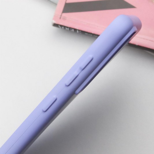 Чохол Silicone Cover Lakshmi Full Camera (AA) для Samsung Galaxy S22 Бузковий / Dasheen - зображення 3 
