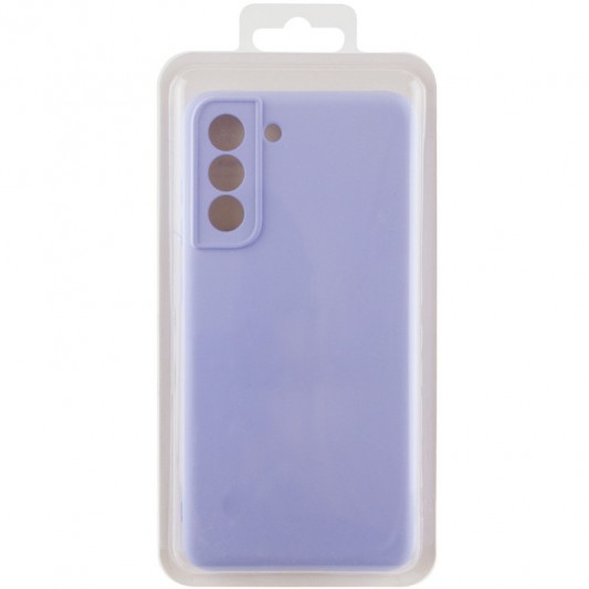 Чохол Silicone Cover Lakshmi Full Camera (AA) для Samsung Galaxy S22 Бузковий / Dasheen - зображення 5 