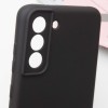 Чохол Silicone Cover Lakshmi Full Camera (AA) для Samsung Galaxy S22 Чорний / Black