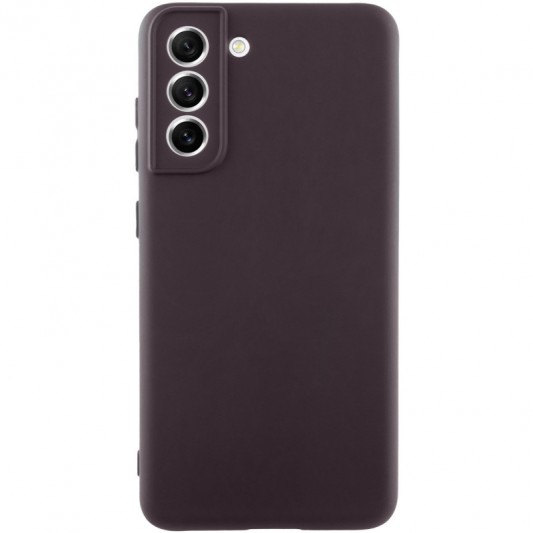 Чехол Silicone Cover Lakshmi Full Camera (AA) для Samsung Galaxy S22 Шоколадный / Chocolate