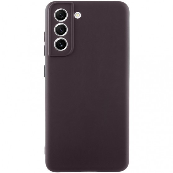 Чехол Silicone Cover Lakshmi Full Camera (AA) для Samsung Galaxy S22 Шоколадный / Chocolate