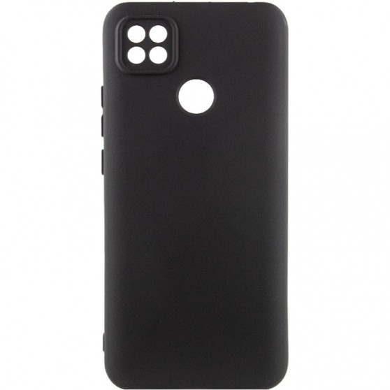 Чохол Silicone Cover Lakshmi Full Camera (AA) для Xiaomi Redmi 9C Чорний / Black
