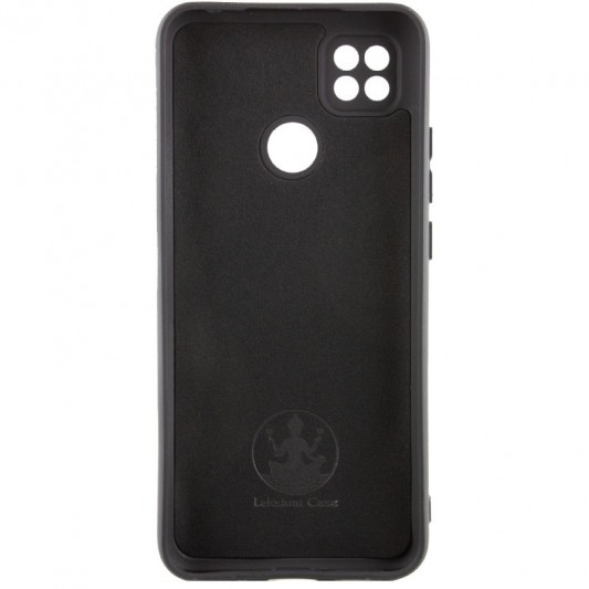 Чехол Silicone Cover Lakshmi Full Camera (AA) для Xiaomi Redmi 9C Черный / Black - изображение 1