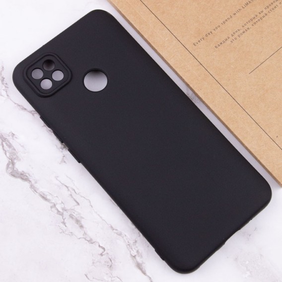 Чехол Silicone Cover Lakshmi Full Camera (AA) для Xiaomi Redmi 9C Черный / Black