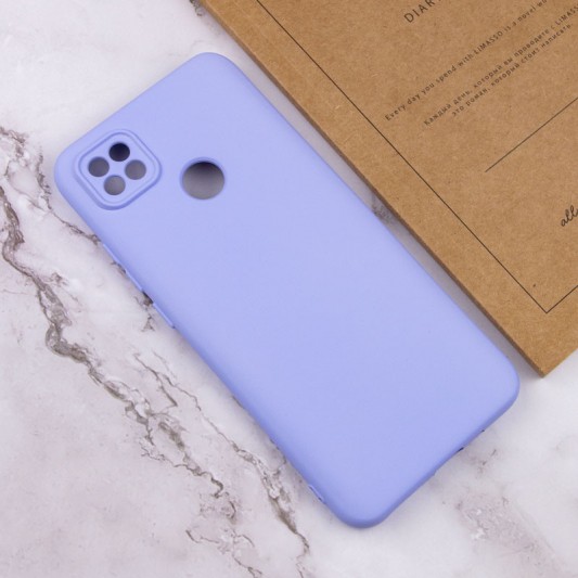 Чехол Silicone Cover Lakshmi Full Camera (AA) для Xiaomi Redmi 9C Сиреневый / Dasheen - изображение 3