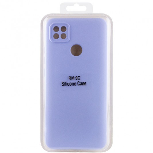 Чехол Silicone Cover Lakshmi Full Camera (AA) для Xiaomi Redmi 9C Сиреневый / Dasheen - изображение 4