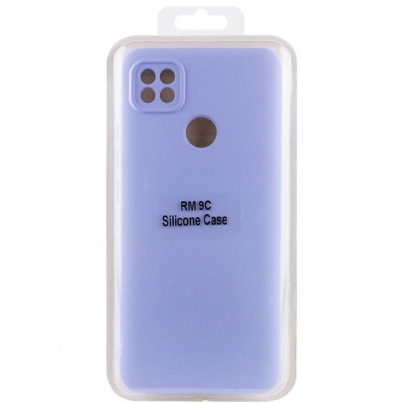 Чехол Silicone Cover Lakshmi Full Camera (AA) для Xiaomi Redmi 9C Сиреневый / Dasheen