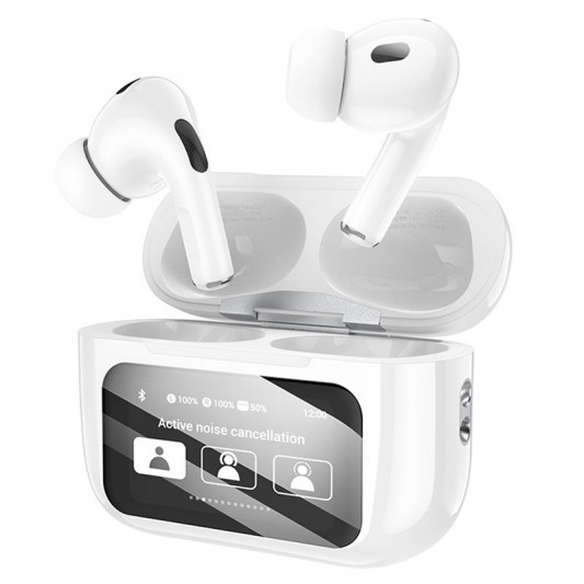 Беспроводные TWS наушники Hoco EW72 Soar ANC White - изображение 1