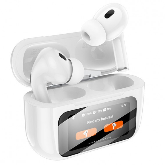 Бездротові TWS навушники Hoco EW72 Soar ANC White