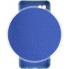 Чехол TPU GETMAN Liquid Silk Full Camera для Samsung Galaxy A12 Синий / Navy Blue