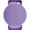 Чехол TPU GETMAN Liquid Silk Full Camera для Samsung Galaxy A12 Фиолетовый / Purple