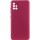 Чохол TPU GETMAN Liquid Silk Full Camera для Samsung Galaxy A51 Бордовий / Marsala