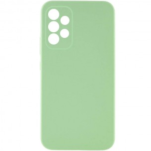 Чехол TPU GETMAN Liquid Silk Full Camera для Samsung Galaxy A53 5G Зеленый / Pistachio