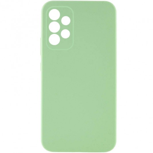 Чохол TPU GETMAN Liquid Silk Full Camera для Samsung Galaxy A53 5G Зелений / Pistachio