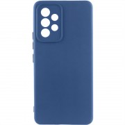 Чохол TPU GETMAN Liquid Silk Full Camera для Samsung Galaxy A53 5G Синій / Navy Blue