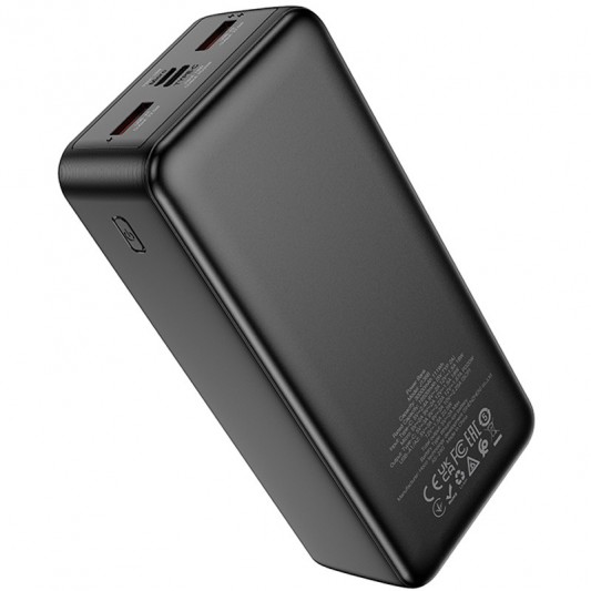 Портативное ЗУ Power Bank Hoco J136B Sirui 22.5W+PD20W 30000 mAh Black - изображение 2