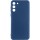 Чохол TPU GETMAN Liquid Silk Full Camera для Samsung Galaxy S21 Синій / Navy Blue
