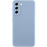 Чохол TPU GETMAN Liquid Silk Full Camera для Samsung Galaxy S21 Блакитний / Lilac Blue