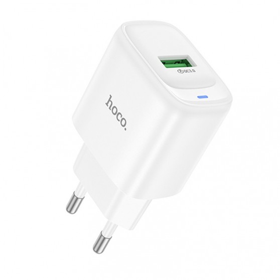 СЗУ Hoco C140A Smart QC3.0 18W (1USB-A) White