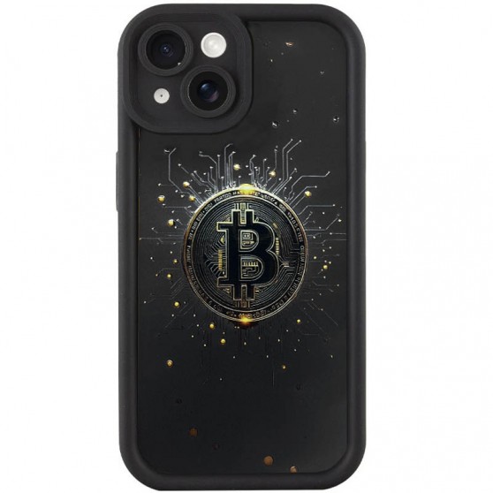 TPU чехол Prestige для Apple iPhone 15 (6.1") Bitcoin
