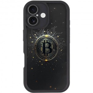 TPU чохол Prestige для Apple iPhone 16 (6.1") Bitcoin TPU чохол Prestige для Apple iPhone 16 (6.1") Bitcoin