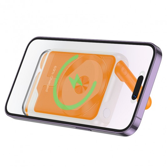 Портативное ЗУ Power Bank BOROFONE BJ69 Skillful PD20W с БЗУ 10000 mAh Milky White - изображение 1