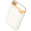 Портативний ЗП Power Bank BOROFONE BJ69 Skillful PD20W з БЗП 10000 mAh Milky White