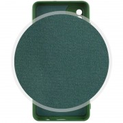 Чохол Silicone Cover Lakshmi (AA) для Samsung Galaxy A31 Зелений / Dark green